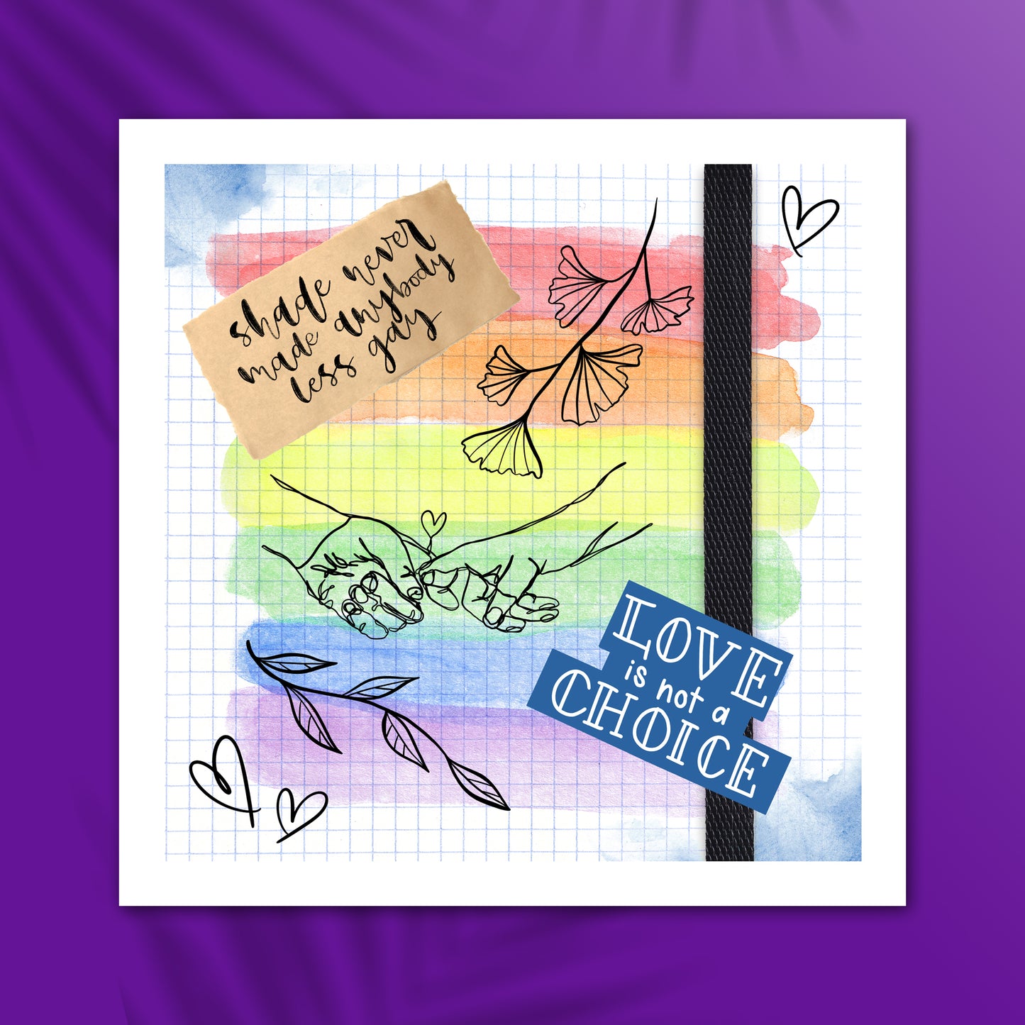 Pride Collage Art Print
