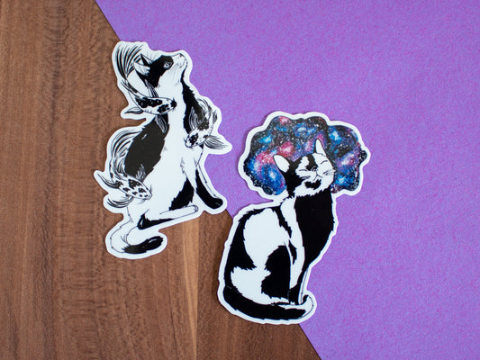 Katzen Sticker Set