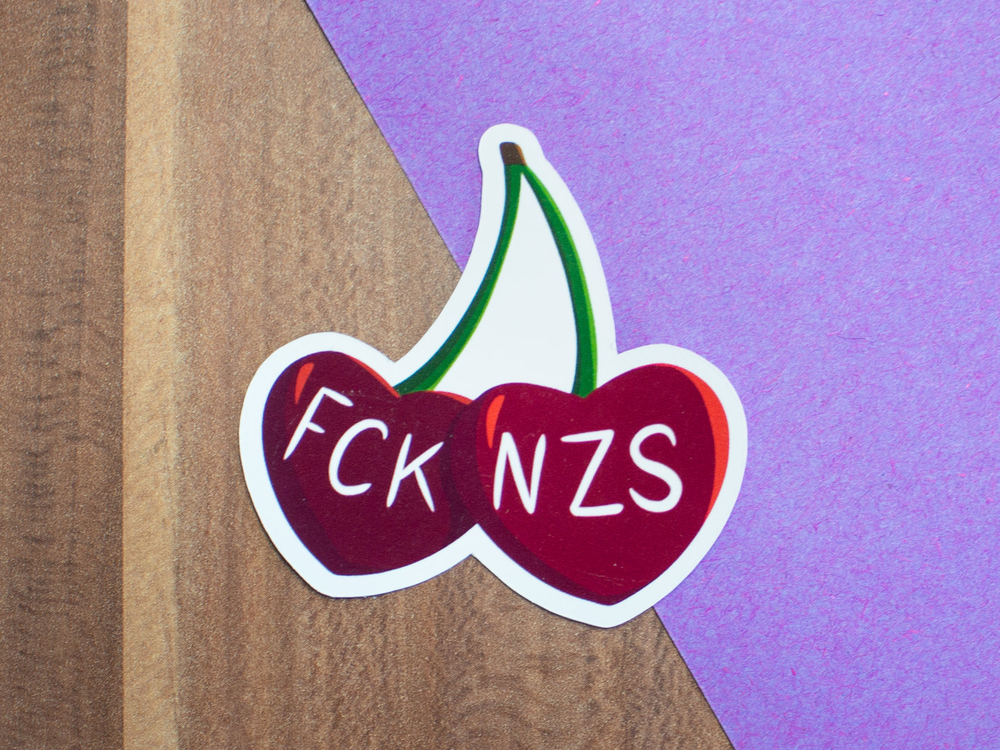 FCK NZS Cherry Sticker