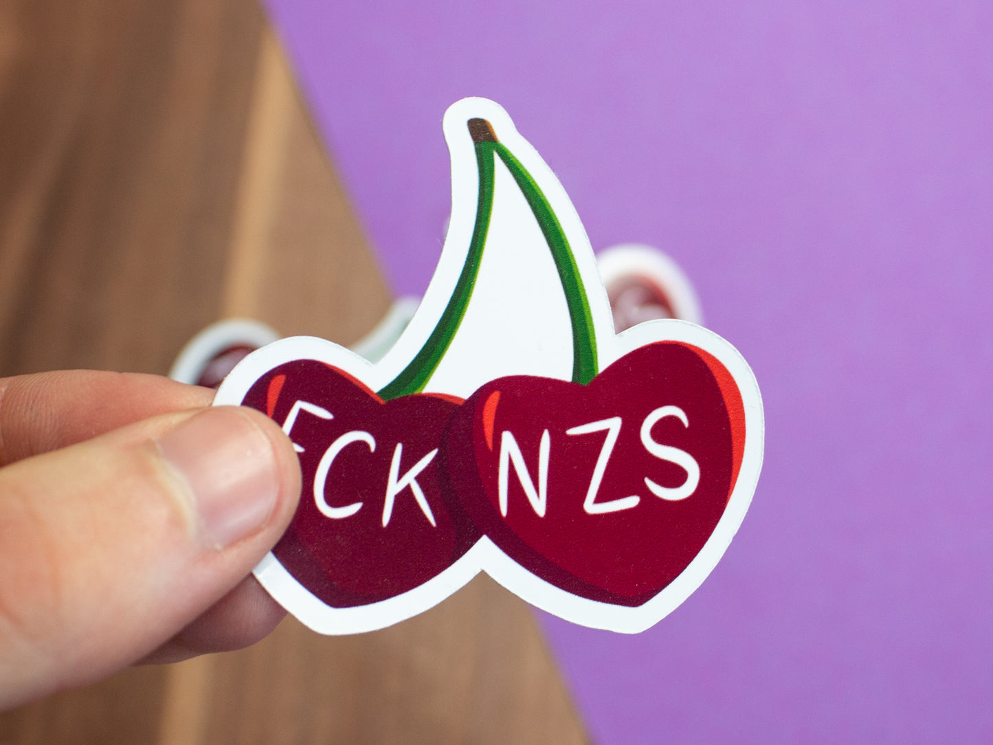 FCK NZS Cherry Sticker