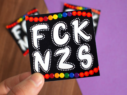 10 Sticker Harries gegen Rechts