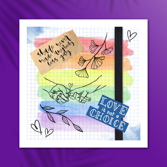 Pride Collage Kunstdruck